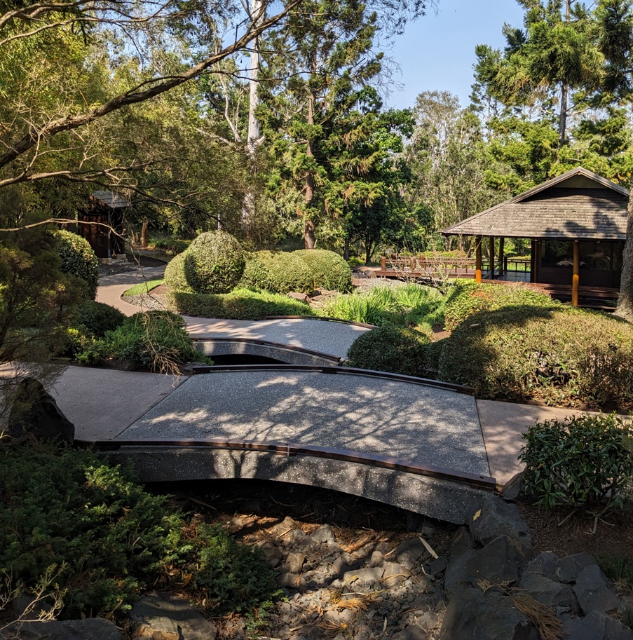 Nerima Gardens - beautiful Japanese garden within the grounds of historic Queens Park in Ipswich