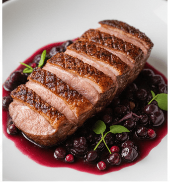 Tasmanian_Pepperberry_and_Plum_Glazed_Duck_is_a_sophisticated_balance_of_sweet_tart_and_creeping_heat