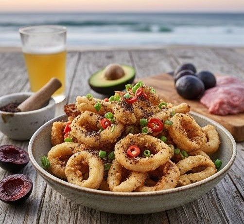 Salt_and_Papper_Squid_with_Mountain_Pepperberry_is_a_zesty_reimagining_of_the_Australian_bistro_classic