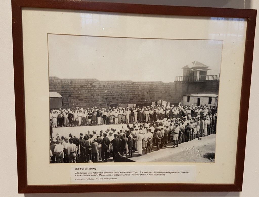 Old_Photo_of_Prisoners_Of_War_Roll_Call_at_Trial_Bay_Gaol