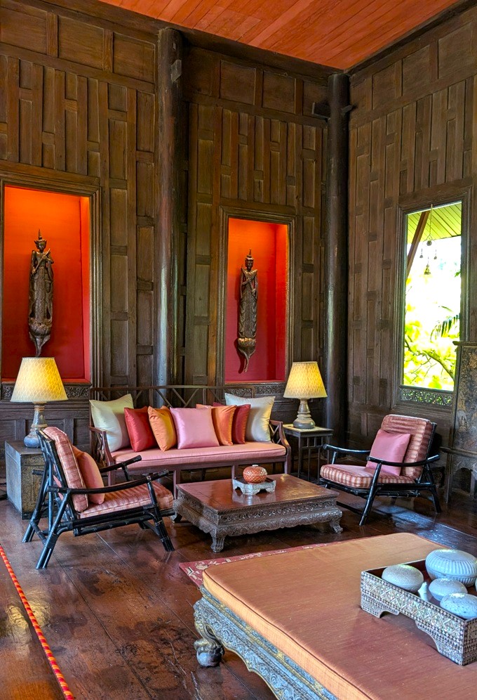 Living room at Jim Thompson House