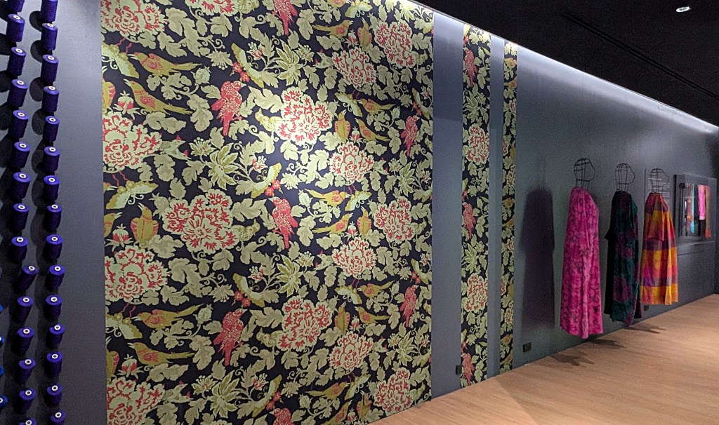 Jim Thompson Museum Thai Silk display