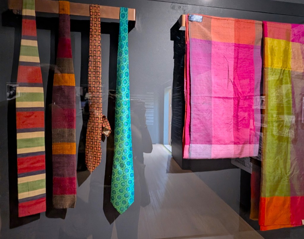 Vintage Thai silk accessories