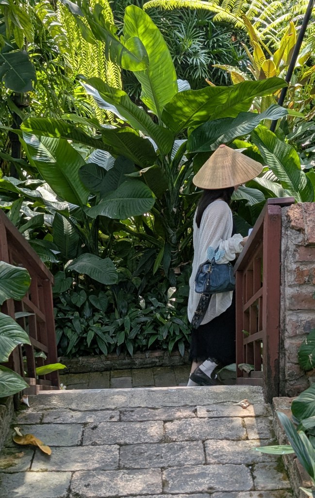 Wandering the gardens at Jim Thompson House Museum