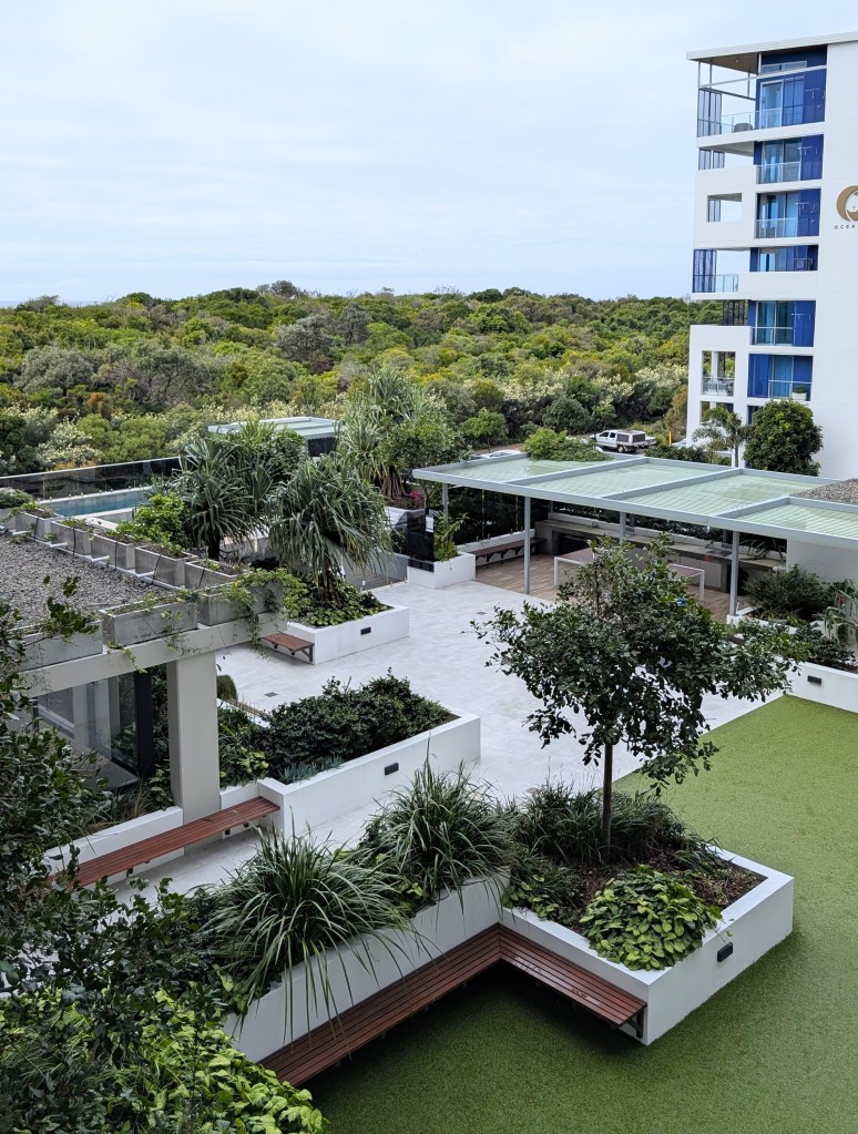 Bokarina Beach on Queensland's Sunshine Coast is beautiful in all weather