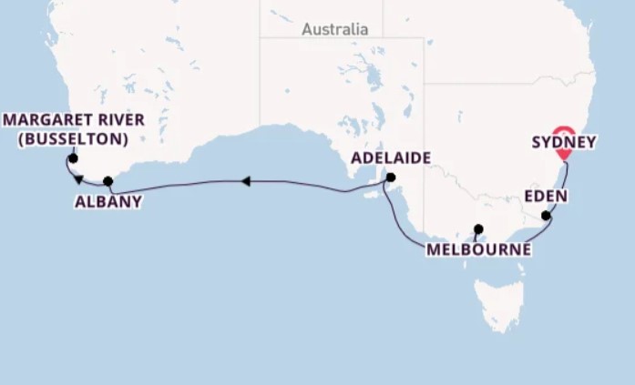 There are many ocean cruises that vist ports in NSW