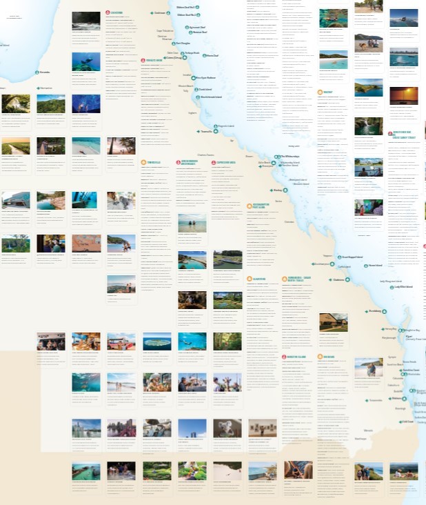 Queensland Cruise Ports Map
