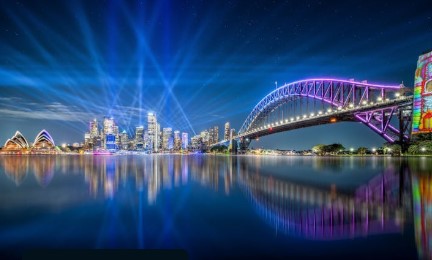 Sydney.com is the tourism body for events such as Vivid Sydney